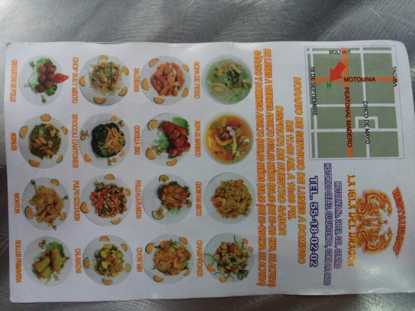 La isla de los dragones Menu - Image 3